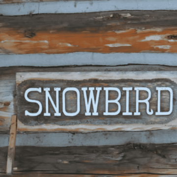 Snowbird Sign